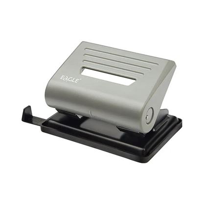 Obrázek Kancelářský děrovač Eagle - šedá