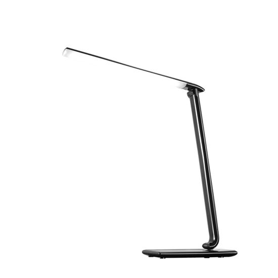 Obrázek z Lampa LED stmívatelná USB - lesklá černá