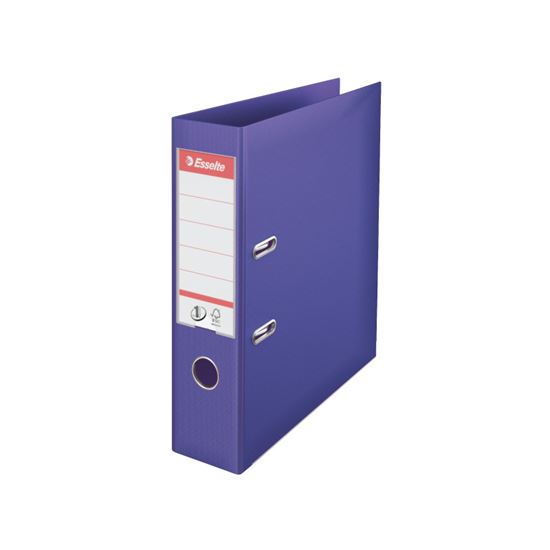 Obrázek z Esselte pákový pořadač A4 celoplastový 7,5 cm fialová