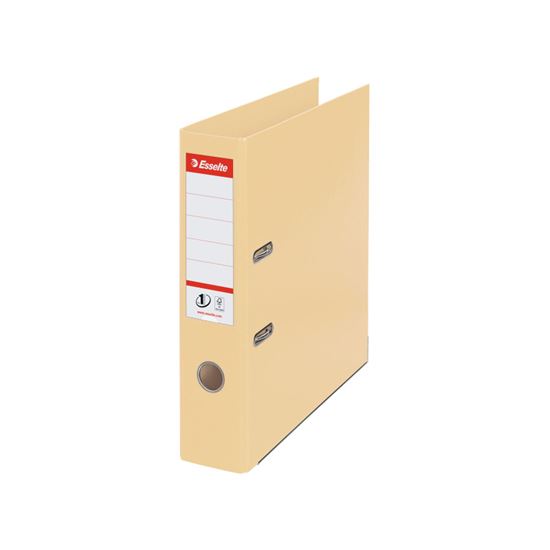 Obrázek z Esselte pákový pořadač A4 celoplastový 7,5 cm krémová