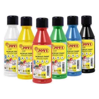 Obrázek Akrylové barvy JOVI DECOR - 6 x 250 ml