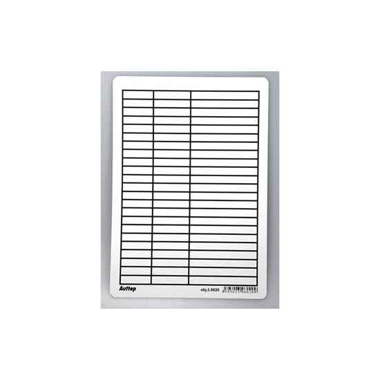 Obrázek z Podložka do sešitů A5 PVC - linka / čtvereček