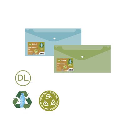 Obrázek Spisové desky s drukem LUMA ECO - DL / barevný mix