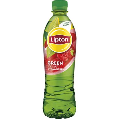 Obrázek Lipton ledový čaj - jahoda / 0,5 l