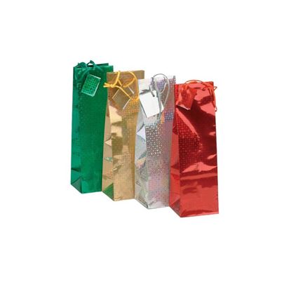 Obrázek Dárková taška na lahev - Exclusiv mix / 12,3 cm x 36 cm