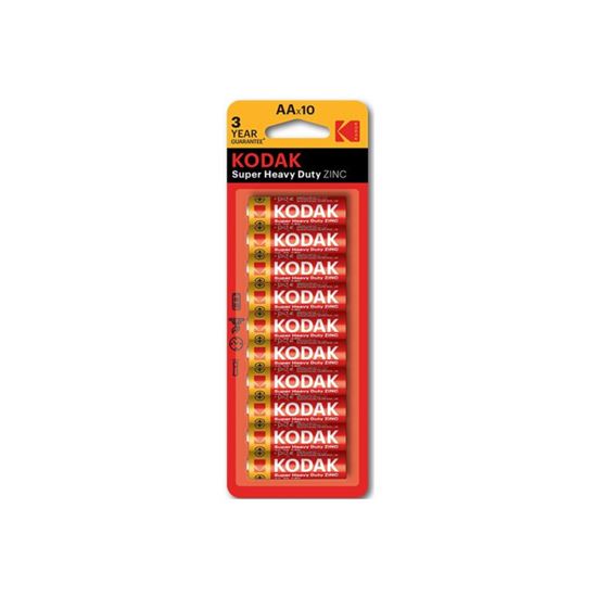 Obrázek z Baterie Kodak - baterie tužková / AA / 10 ks