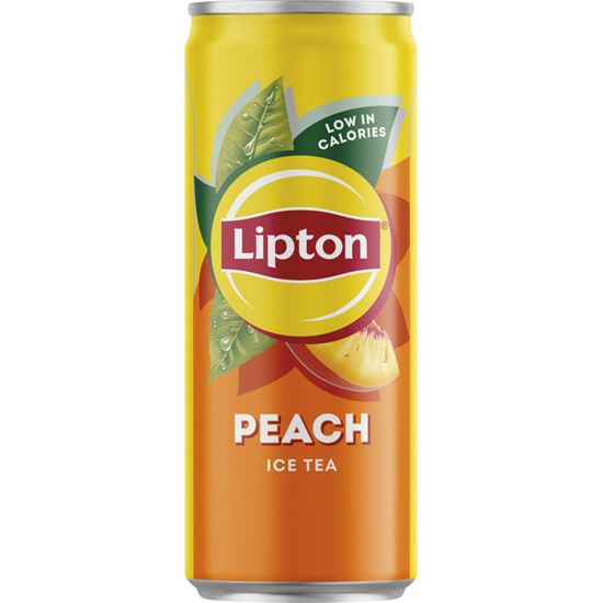 Obrázek z Lipton ledový čaj - broskev / 0,33 l plech