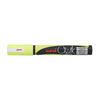Obrázek z Popisovač křídový UNI Chalk Marker PWE-5M / fluo žlutá