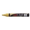 Obrázek z Popisovač křídový UNI Chalk Marker PWE-5M / zlatá