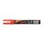 Obrázek Popisovač křídový UNI Chalk Marker PWE-5M / fluo oranžová