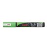 Obrázek z Popisovač křídový UNI Chalk Marker PWE-5M / fluo zelená