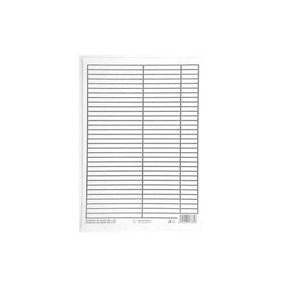 Obrázek Podložka do sešitů A4 papírová - linka / linka