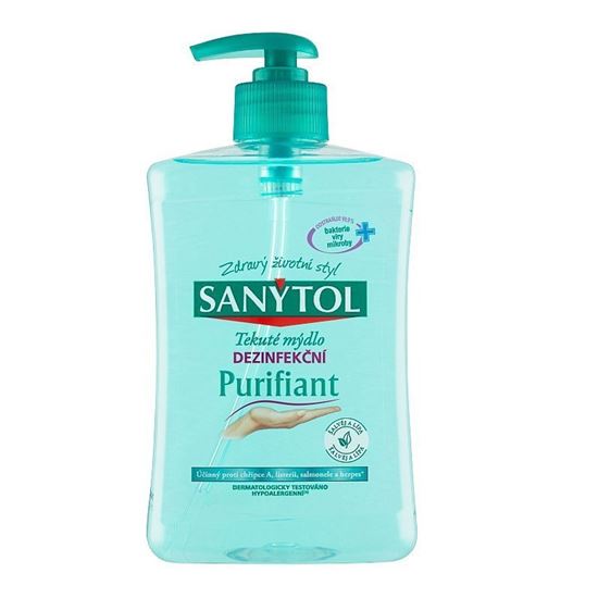 Obrázek z Mýdlo dezinfekční Sanytol - čisticí / 500 ml