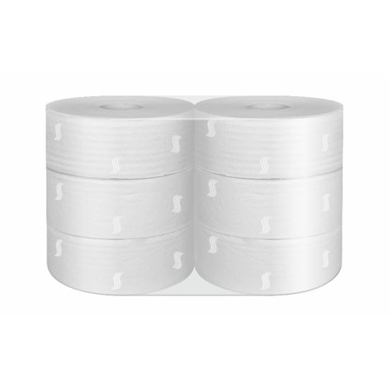 Obrázek z Papír toaletní Jumbo bílý - průměr 230 mm