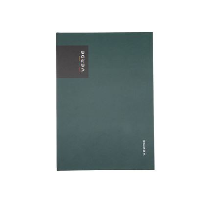 Obrázek Kniha záznamní VERDE - A4 / linka / 96 listů / zelená
