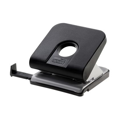 Obrázek Kancelářský děrovač Novus Master / černá-šedá - 25 listů