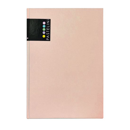 Obrázek z Kniha záznamní PASTELINI - A5 / linka / 96 listů / oranžová