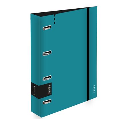 Obrázek Pořadač A4 kroužkový VERDE - 4 kroužek / milano