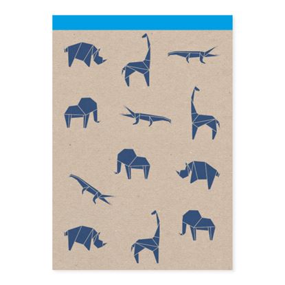 Obrázek Blok šitý recyklovaný - A6 / čistý