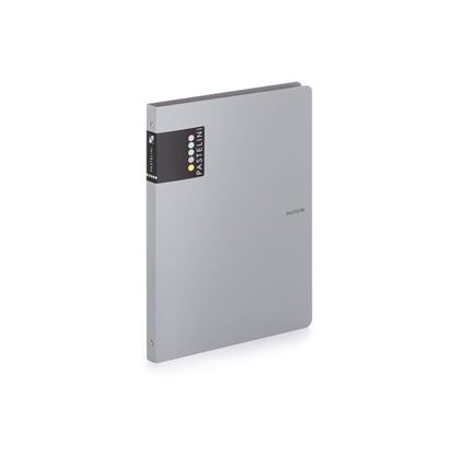 Obrázek Desky A4 kroužkové PASTELINi - 4-kroužek / šedá