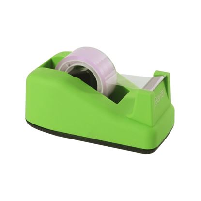 Obrázek Stolní odvíječ lepicí pásky Bantex - limetkově zelená