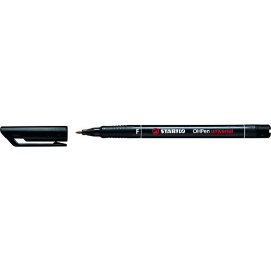 Obrázek z Popisovač STABILO® OHPen universal - černá / F