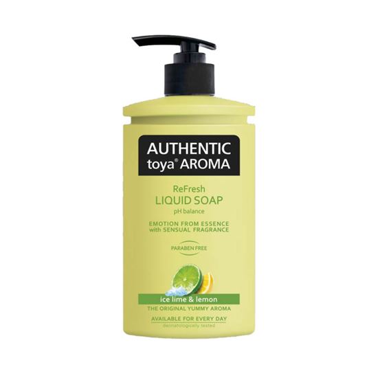 Obrázek z Tekuté mýdlo AUTHENTIC Limetka a citron / 400 ml