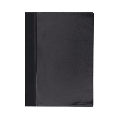 Obrázek Rychlovazač A4 plastový s kapsou - černá