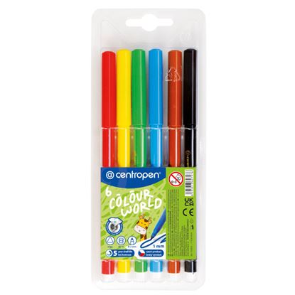 Obrázek Popisovače Centropen 7550/6 - sada 6 ks