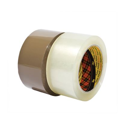 Obrázek Balicí pásky 3M Scotch NEHLUČNÉ - 48 mm x 66 m / hnědá