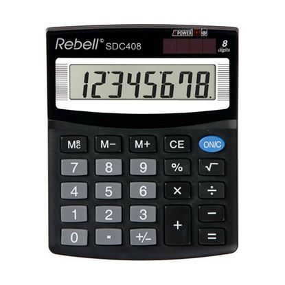 Obrázek Kalkulačka Rebell SDC408+ displej 8 míst