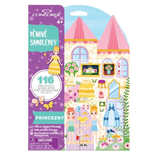 Obrázek z Samolepky pěnové CONCORDE - Princezny