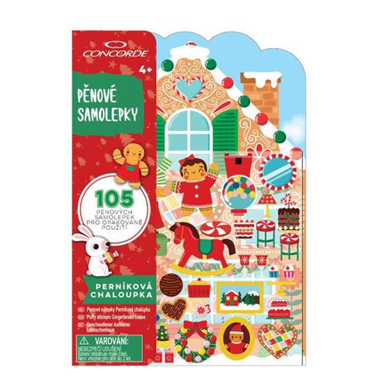 Obrázek z Samolepky pěnové CONCORDE - Perníková chaloupka