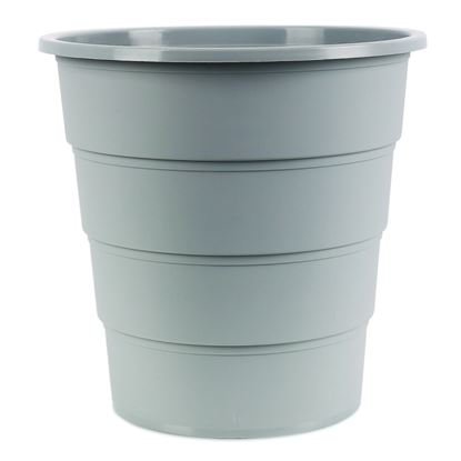 Obrázek Koš odpadkový Donau - šedá / 16 l