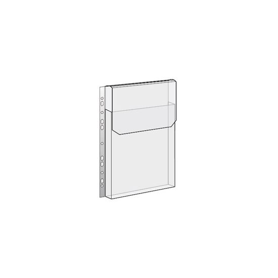 Obrázek z Závěsný obal A4 s rozšířenou kapacitou - A4 / s chlopní / 10 ks