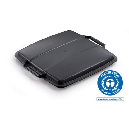 Obrázek Víko na odpadkový koš Durabin ECO 90 l / černá