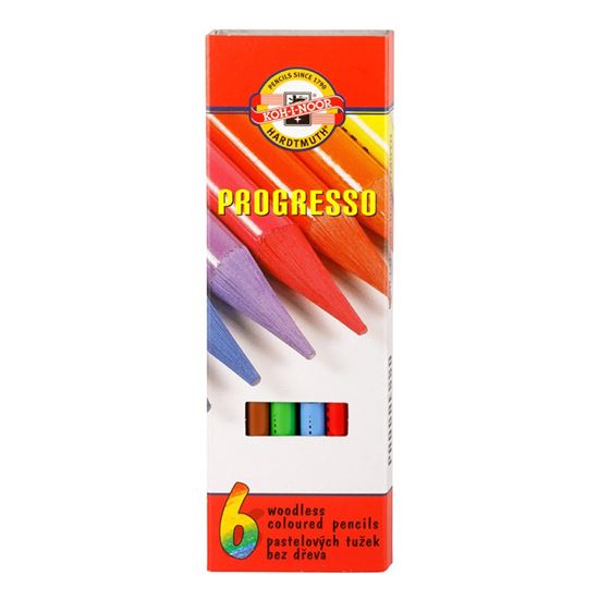 Obrázek z Pastelky Koh-i-noor Progresso / 6ks