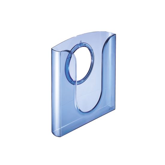 Obrázek z Prezentační odkladač - box / modrá transparentní