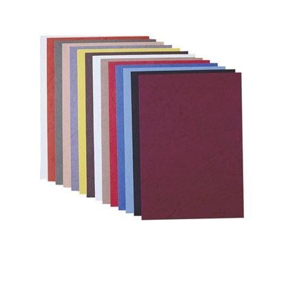 Obrázek Desky pro kroužkovou vazbu zadní strana - A4 / modrá / 100 ks