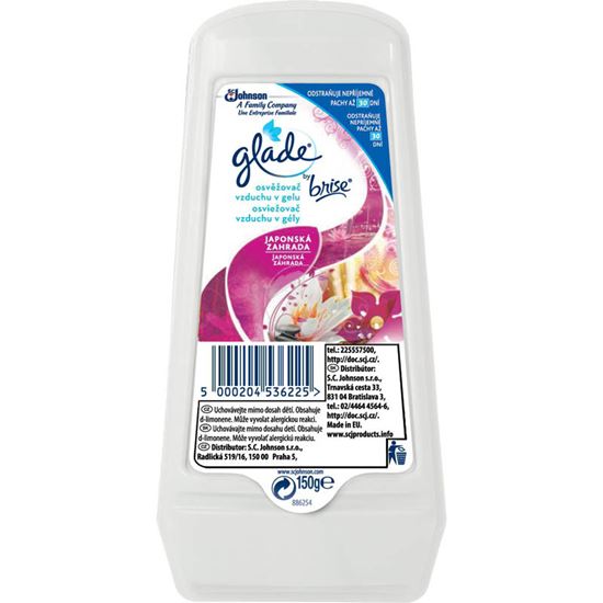 Obrázek z Osvěžovač gelový Glade by Brise / Japonská zahrada / 150 g
