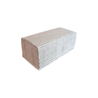 Obrázek Papírové ručníky skládané Z-Z šedé / 1-vrstvé / 250 ks