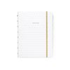 Obrázek z Blok Filofax Notebook Moonlight bílá - A5/56l