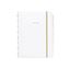 Obrázek Blok Filofax Notebook Moonlight bílá - A5/56l