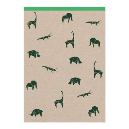 Obrázek Blok šitý recyklovaný - A4 / čtvereček