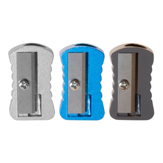 Obrázek z Ořezávátko Spoko Solid kovové - jednoduché / mix barev