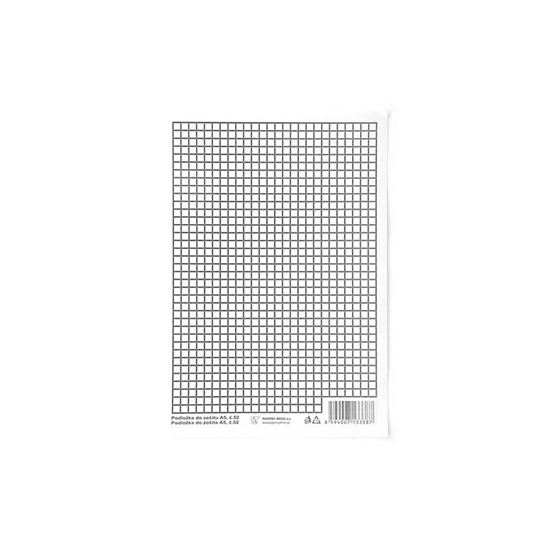 Obrázek z Podložka do sešitů A5 papírová - linka / čtvereček