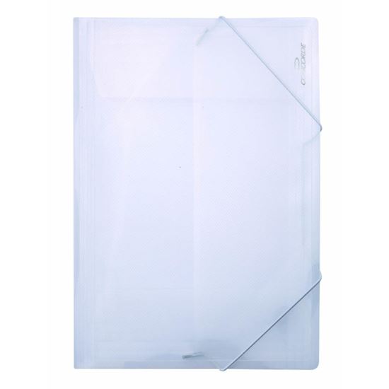 Obrázek z Spisové desky A4 s gumou Concorde - čirá