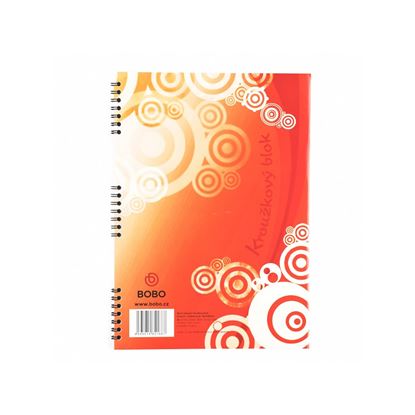 Obrázek Blok BOBO s boční vazbou - A4 / linka
