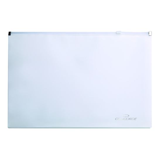 Obrázek z Spisové desky na zip CONCORDE - A4 / bílá