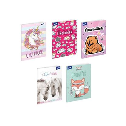 Obrázek Úkolníčky - A6 / mix motivů zvířátka